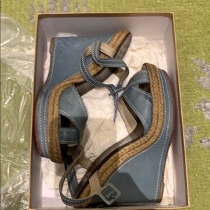 Christian Louboutin wedge sandals